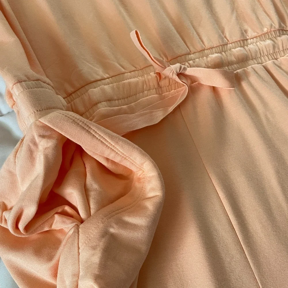 Amazon Essentials Orange V Neck Short Sleeve Romper XL - Picture 7 of 9